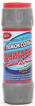 Чистящий порошок ПЕМОКСОЛЬ-Санитарный 500г с хлором