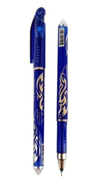 Ручка гелевая пиши-стирай 0,5мм deVENTE Energery, СИНЯЯ — копия