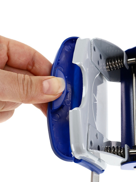 6_Дырокол до 30л PROF-PRESS, металлический, оранжевый