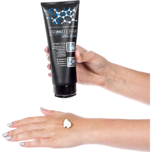 4_Паста очищающая для рук PRIMATERRA Extra Clean с полимерным абразивом 200мл