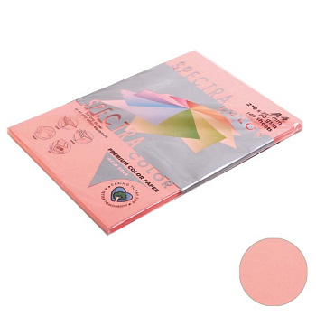 Бумага цветная А4 80г/м2, розовая неон (Cyber Pink №342), 100л Spectra