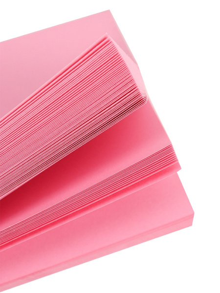 3_Блок самоклеящийся (стикеры) 76_101мм, 100л, пастельный, розовый PROF-PRESS