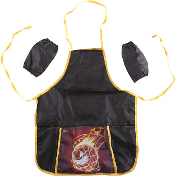Фартук для труда №1 School Basketball 44x54 см, 1 карман, нарукав
