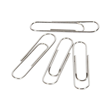 Скрепки 50мм большие никелированные 50шт DOLCE COSTO