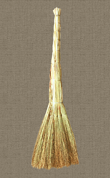Веник сорго 5-ти прошивной, длина 80см, ширина метелки 25-28см