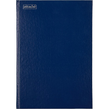 Книга учета А4 144л линия, обложка бумвинил, блок офсетный Attache