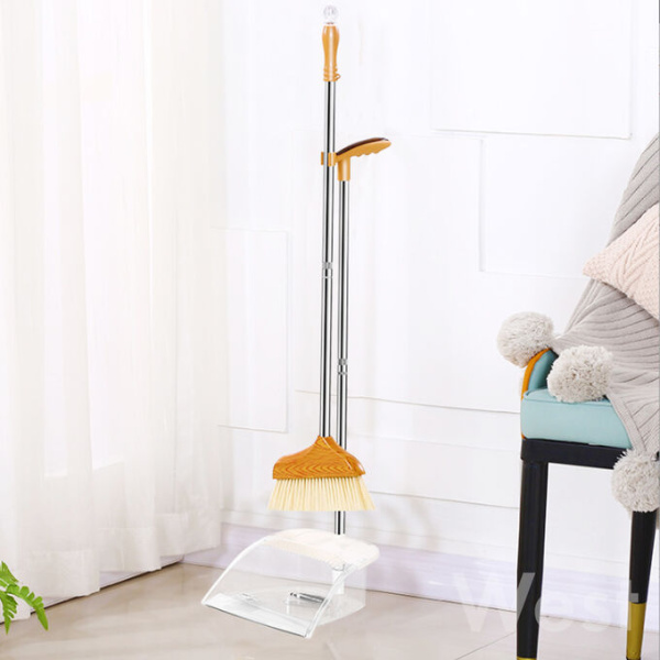 9_Набор для уборки Ленивка (совок+веник) 36_99см, 30_35_93см, ассорти