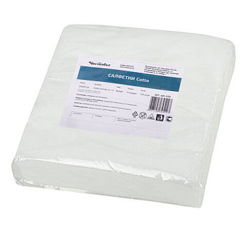 Салфетки универсальные 20*20см, 45г/м2, cotto, 100шт ЧИСТОВЬЕ