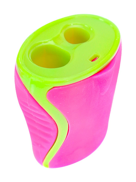 5_Точилка с контейнером, 2 отверстия PROF-PRESS, ассорти