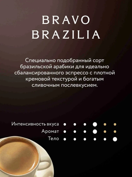 5_Кофе в зернах 1000гр JARDIN Bravo Brazilia (Браво Бразилия) №8