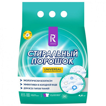 Стиральный порошок для всех типов стирки 4,5кг, РЕНЕССАНС КОСМЕТИК