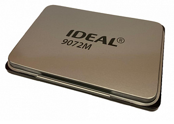 Штемпельная подушка 70*110мм TRODAT IDEAL 9072M, металлическая, черная