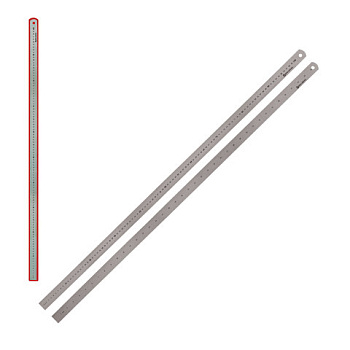 Линейка 100см металлическая BRAUBERG