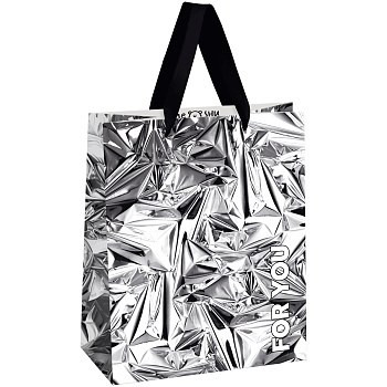 Пакет подарочный ламинированный 18*10*23см MESHU Shine