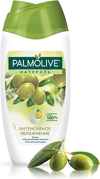 Крем-гель для душа 250мл, PALMOLIVE Натурэль Олива и увлажняющее молочко