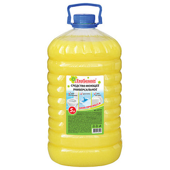 Средство моющее универсальное 5л ЛЮБАША (аналог ПРОГРЕСС)