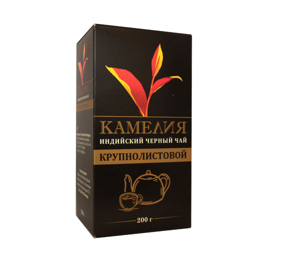 Чай листовой КАМЕЛИЯ, черный, 200г