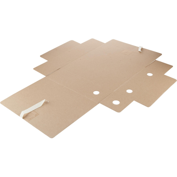 3_Короб архивный А4 100мм, на завязках, микрогофрокартон Attache Economy, бурый