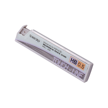 Грифели 0,5мм HB Micro MSL-205