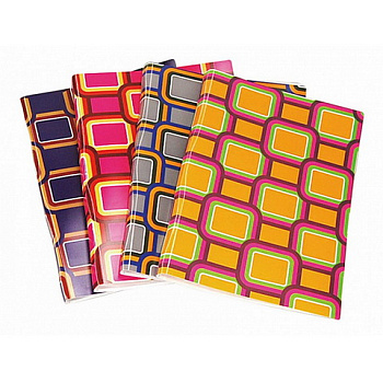 Папка 10 вкладышей БЮРОКРАТ Fusioni, пластик 0,4мм, ассорти