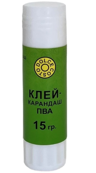 Клей-карандаш 15г DOLCE COSTO, ПВА