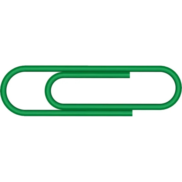 5_Скрепки 50мм цветные 50шт КОМУС