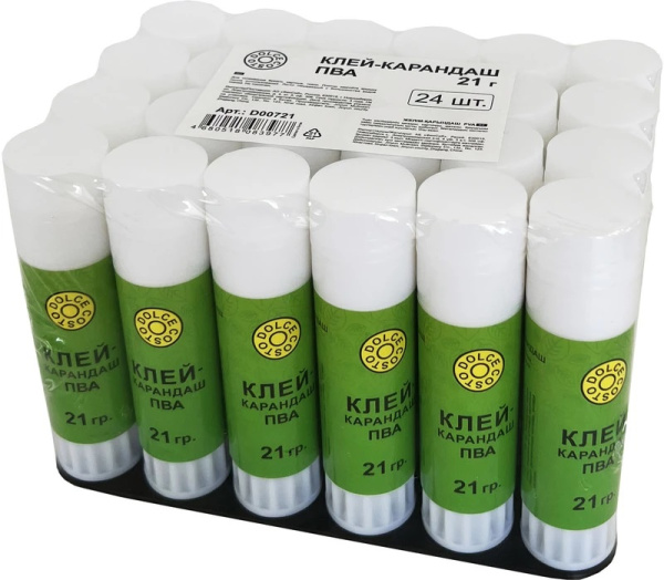 2_Клей-карандаш 21г DOLCE COSTO, ПВА