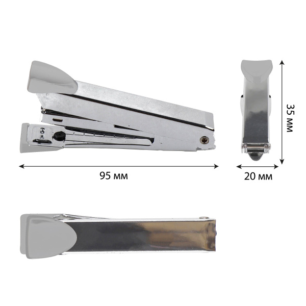 2_Степлер №10 до 15л ATTOMEX, серый с антистеплером