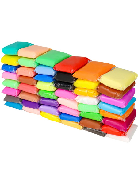 2_Пластилин на растительной основе (тесто для лепки) 48цв 600г PROF-PRESS, 3 стека