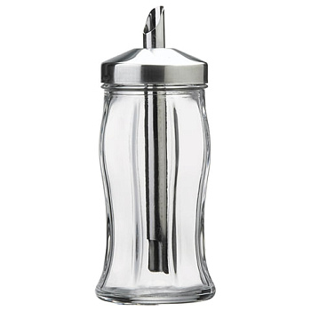 Сахарница с дозатором, объем 260мл PASABAHCE Black&White, 80078