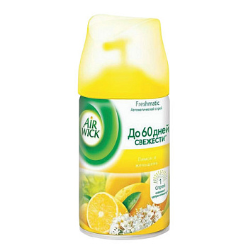 Освежитель воздуха AIRWICK Лимон и женьшень 250мл, сменный аэрозоль