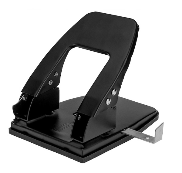 6_Дырокол до 30л WorldOffice, металлический, черный