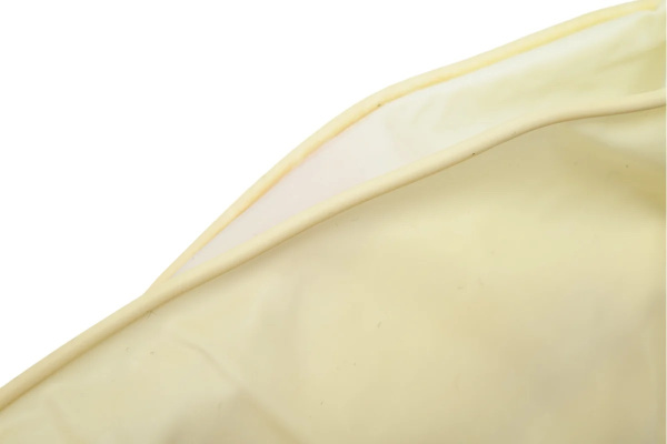 3_Перчатки латексные M с х_б напылением, Bilongy Tiffany&Milk, удлиненная манжета, повышенной прочности