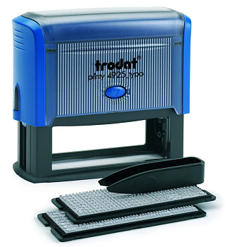 Штамп самонаборный 5 строк, 82*25мм, 2 кассы в комплекте TRODAT 4925