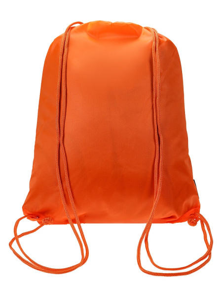 Мешок для обуви на шнурке, 1 отделение PROF-PRESS 40_33см, оранжевый