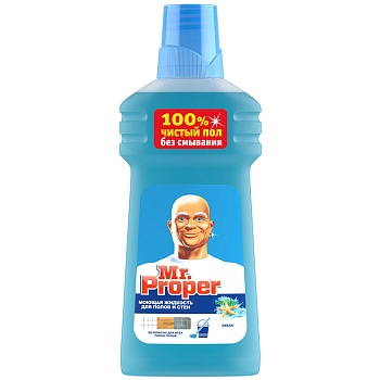 Средство для мытья пола и стен 500мл MR.PROPER Океан