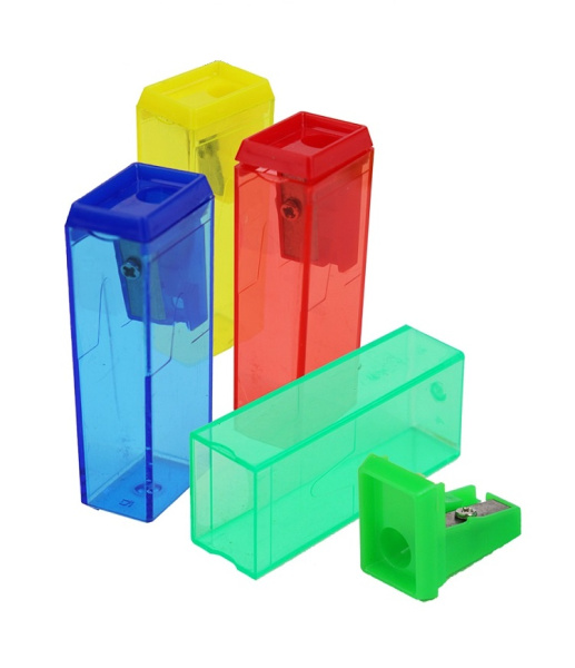 Точилка с контейнером, 1 отверстие PROF-PRESS ТК-5605, ассорти