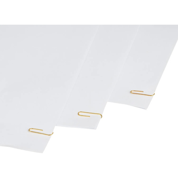 5_Скрепки 50мм большие золотистые 50шт Attache