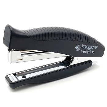 Степлер №10 до 20л KANGARO Vertika-10, черный