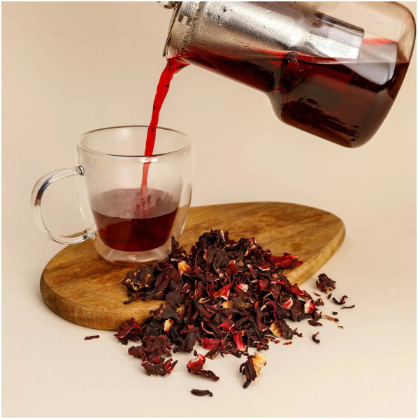 2_Чай листовой ПРИНЦЕССА ЯВА Каркадэ, 80г