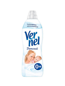 Кондиционер для белья 910мл VERNEL Sensitive Детский, концентрат