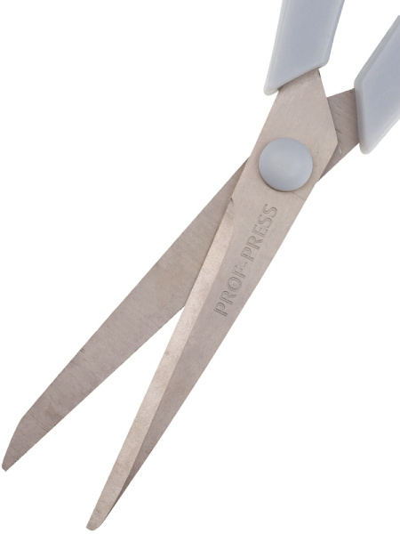 5_Ножницы 21,5см прорезиненные ручки PROF-PRESS