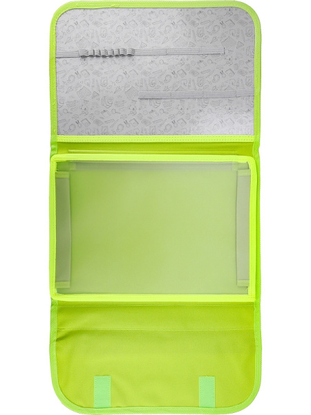 3_Папка на липучке для труда А4 PROF-PRESS Лягушки, ткань