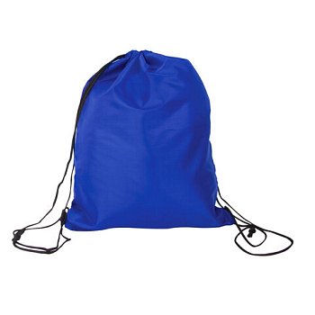 Мешок для обуви на шнурке, 1 отделение BRAUBERG 42*33см, прочный, синий