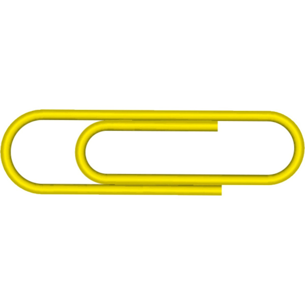 7_Скрепки 50мм цветные 50шт КОМУС