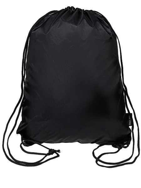 Мешок для обуви на шнурке, 1 отделение PROF-PRESS 40_33см, черный