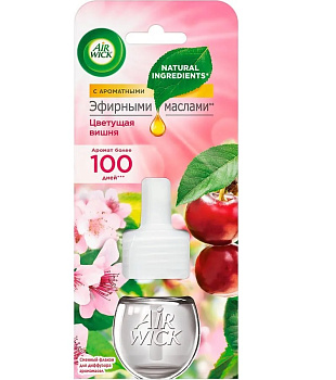 Сменный флакон для Диффузора аромамасел AIRWICK Цветущая Вишня 19мл