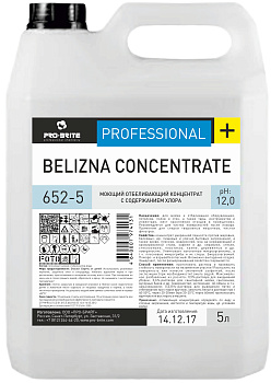 Средство для отбеливания, дезинфекции и уборки PRO-BRITE Belizna Concentrate 5л, концентрат